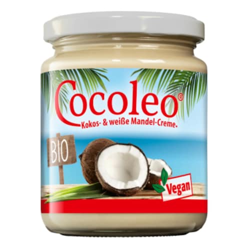 Cocoleo Bio Kokos- & weiße Mandel-Creme 250 g