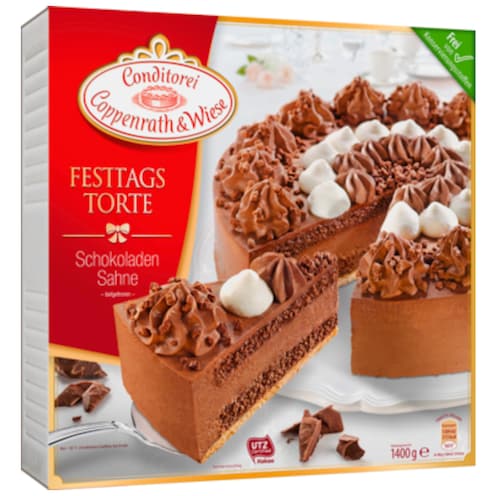 Conditorei Coppenrath & Wiese Festtagstorte Schokoladen-Sahne 1,4 kg