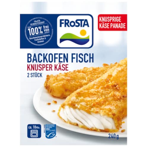 FRoSTA MSC Schlemmerfilet Knusper Käse 360 g