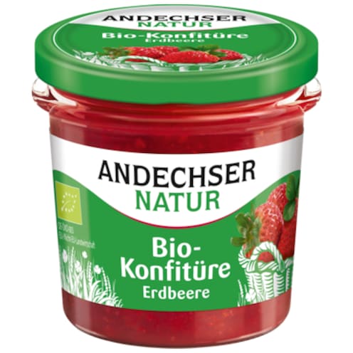Andechser Natur Bio Konfitüre Erdbeere 200 g