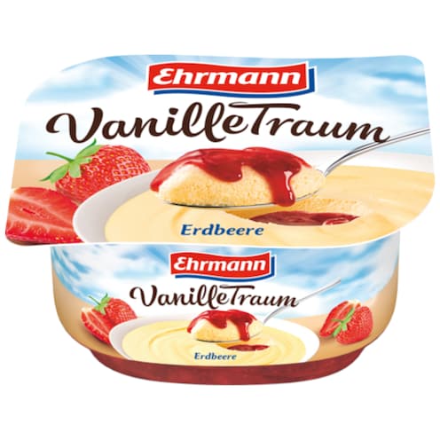 Ehrmann Vanille Traum Erdbeere 115 g