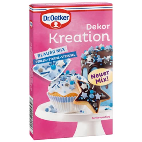 Dr.Oetker Dekor Kreation Blauer Mix 60 g