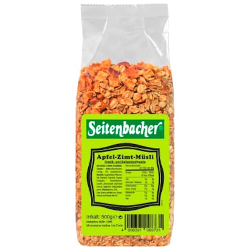 Seitenbacher Apfel-Zimt-Müsli 500 g