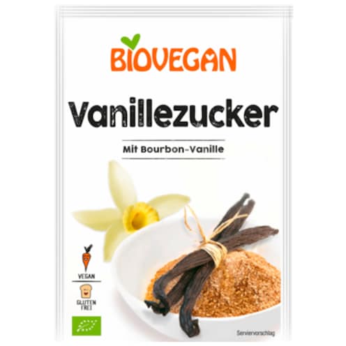 Biovegan Bio Vanillezucker 5 x 8 g