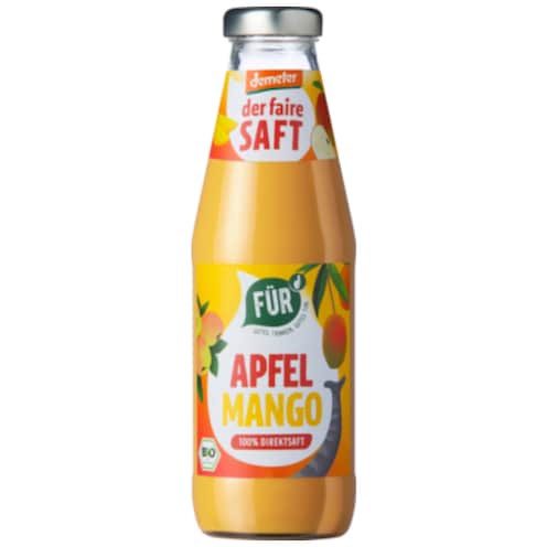 FÜR Demeter Der faire Saft Apfel Mango 0,5 l