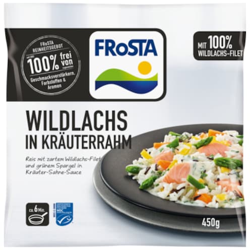 FRoSTA MSC Wildlachs in Kräuterrahm 450 g