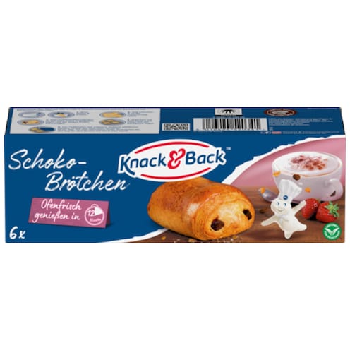 Knack & Back Schoko-Brötchen 6 Stück