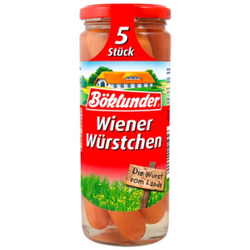 Böklunder Wiener Würstchen 5 Stück - 470 g