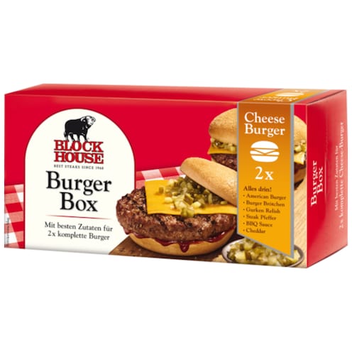 Block House Burger Box Cheese Burger 514 g