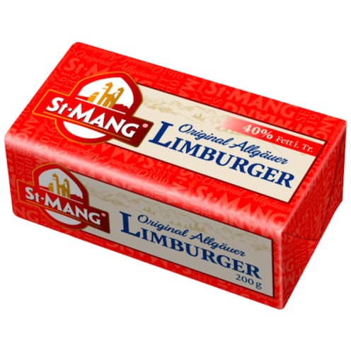 St.Mang Original Allgäuer Limburger 40 % Fett i. Tr. 200 g