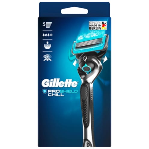 Gillette ProShield Chill Rasierapparat 1 Stück + 1 Klinge