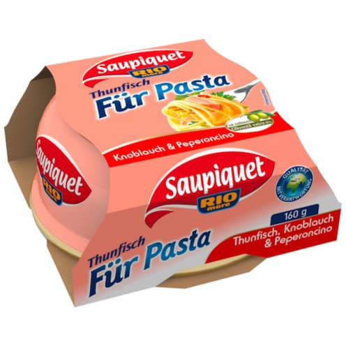 Saupiquet Thunfisch Für Pasta Knoblauch & Peperoncino 160 g