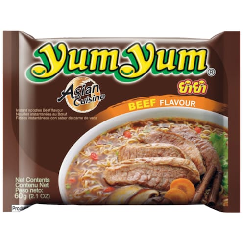 Yum Yum Instant Nudel Suppe Rind 60 g