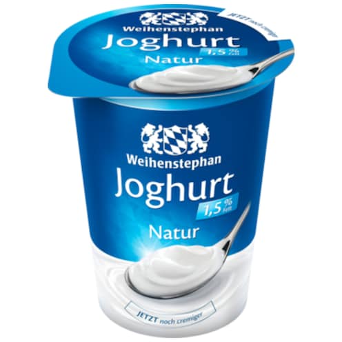 Weihenstephan Joghurt Natur 1,5 % Fett 500 g
