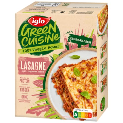 iglo Green Cuisine Lasagne mit veganem Hack 450 g