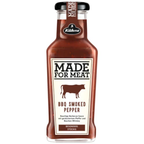 Kühne Made For Meat Smoked Pepper BBQ 235 ml