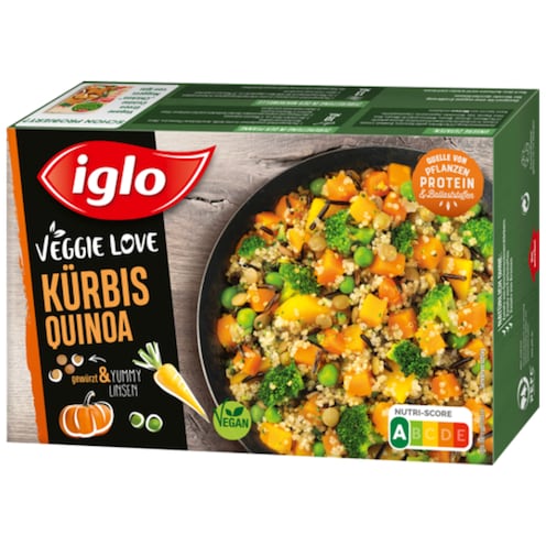 iglo Veggie Love mit Kürbis Quinoa 400 g