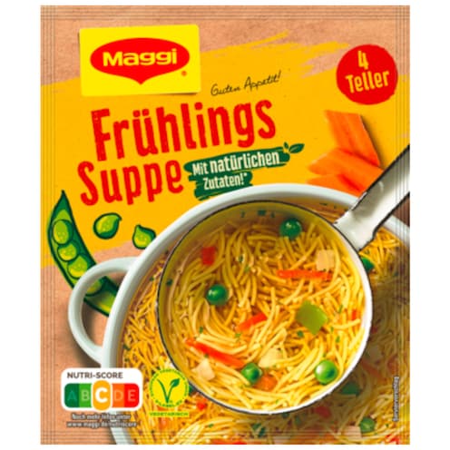 Maggi Guten Appetit Frühlings Suppe für 4 Teller