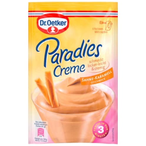Dr.Oetker Paradies Creme Sahne Karamell 65 g für 300 ml