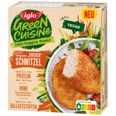 iglo Green Cuisine vegane &#034;Chicken&#034; Schnitzel 200 g
