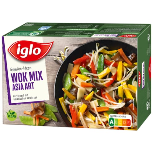 iglo Gemüse-Ideen Wok Mix Asia Art 480 g