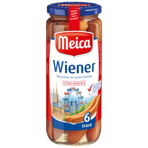 Meica Wiener extra knackig 6 Stück