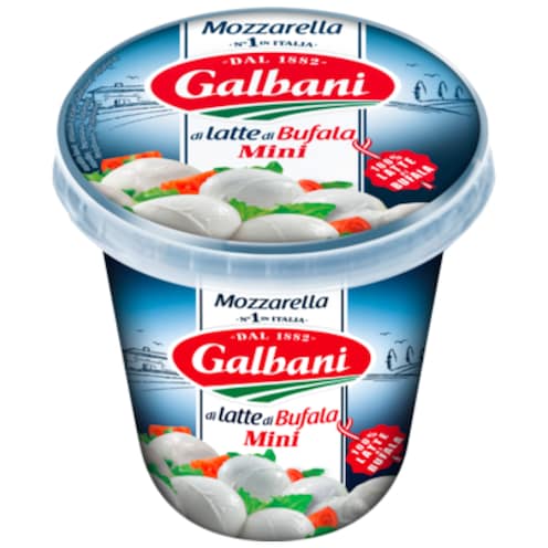 Galbani Mozzarella di Latte di Bufala Mini 52 % Fett i. Tr. 350 g