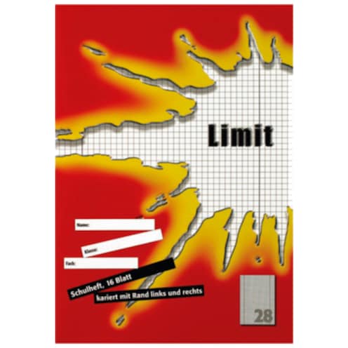 Limit Heft Lineatur 28 16 Blatt