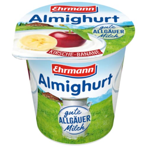 Ehrmann Almighurt Kirsch-Banane 3,8 % Fett 150 g