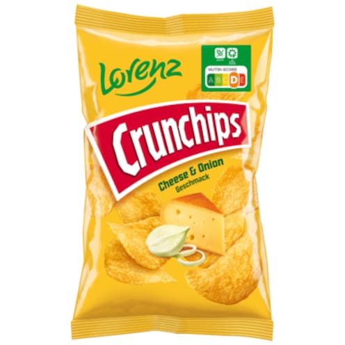 Lorenz Crunchips Cheese & Onion 175 g