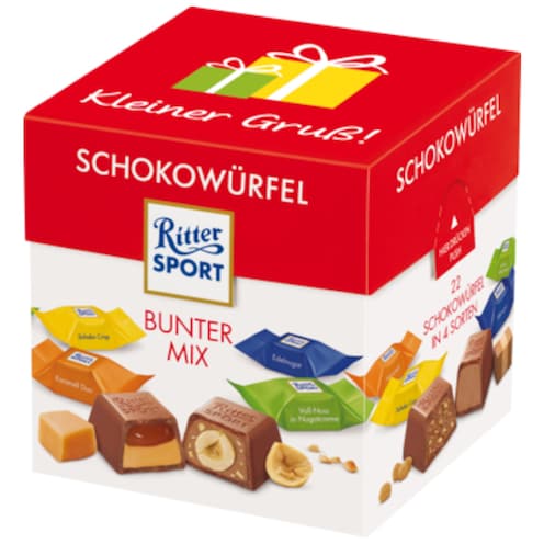 Ritter SPORT Schokowürfel Bunter Mix 176 g