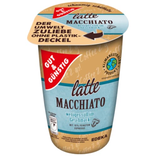 GUT&GÜNSTIG Latte Macchiato light 250 ml