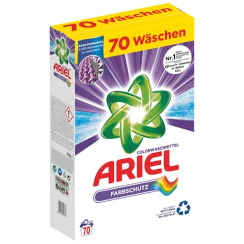 Ariel Colorwaschmittel Pulver 70 Waschladungen