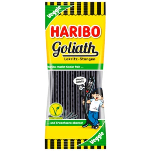HARIBO Goliath Lakritz-Stangen 125 g