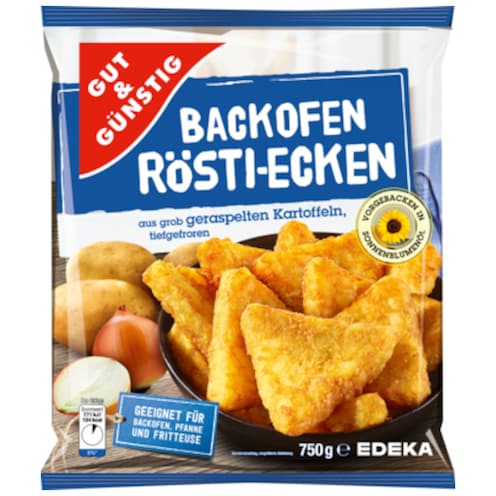 GUT&GÜNSTIG Backofen-Rösti-Ecken 750 g