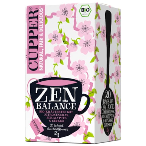 CUPPER Bio Zen Balance Kräutertee 20 Teebeutel