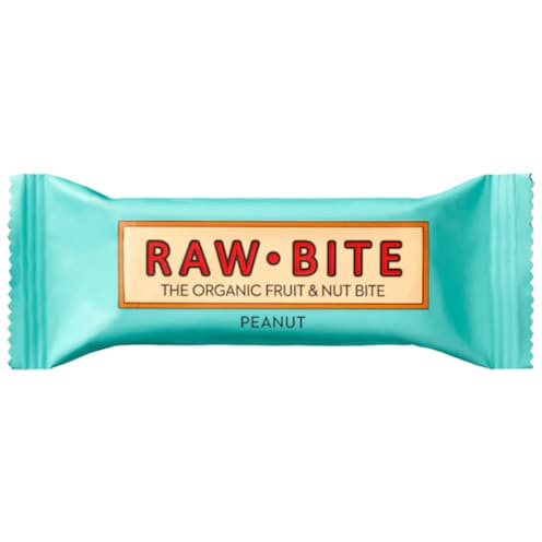 Raw Bite Bio Peanut Riegel 50 g