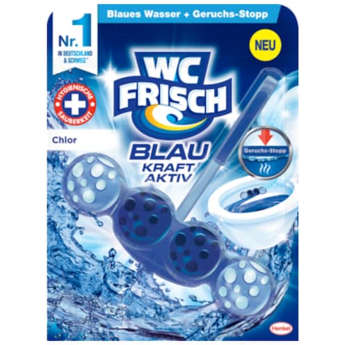 WC FRISCH Blau Kraft Aktiv Chlor 50 g