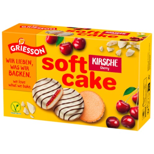 GRIESSON Soft Cake Kirsche 2 x 12 Stück