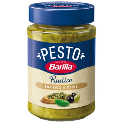 Barilla Pesto Rustico Basilico e Olive 200 g