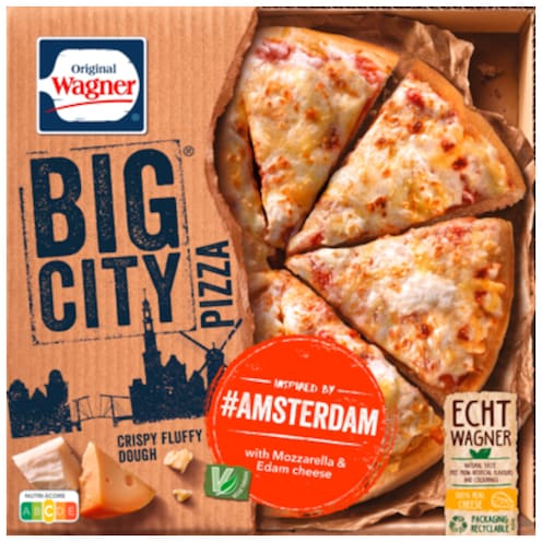 Original Wagner Big City Pizza Amsterdam 410 g