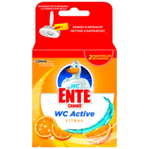 WC ENTE WC Active 3 in 1 Citrus Nachfüller 80 g
