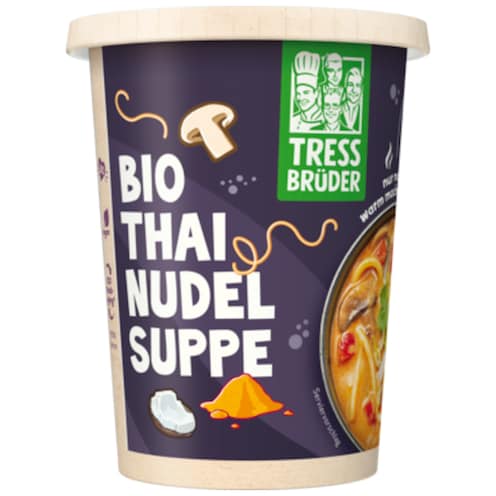 Tressbrüder Bio Thai Nudel Suppe 450 ml