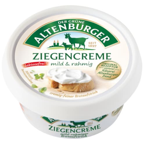 Der Grüne Altenburger Ziegencreme mild & rahmig 27 % Fett absolut 150 g