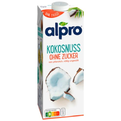 alpro Kokosnussdrink ohne Zucker 1 l