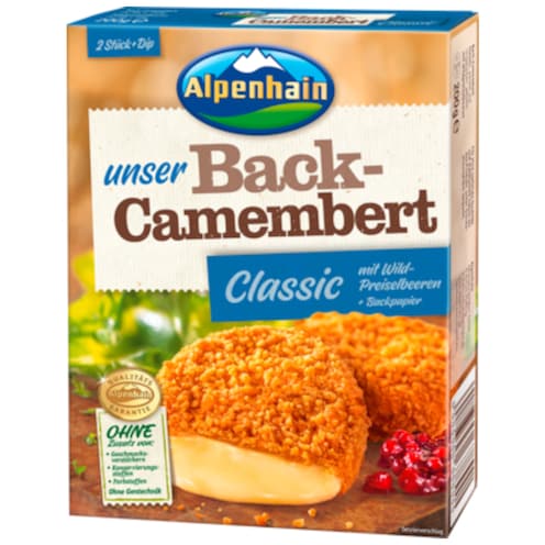 Alpenhain Unser Back-Camembert Classic 57 % Fett i. Tr. 200 g