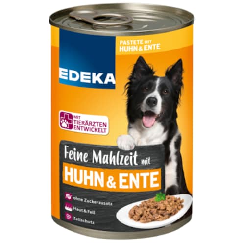 EDEKA Feine Mahlzeit mit Huhn & Ente 400 g