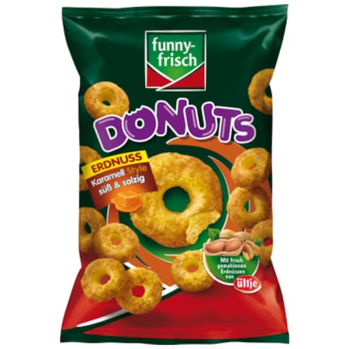 funny-frisch Donuts Erdnuss Karamell Style 110 g