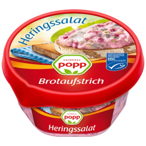 Popp Brotaufstrich Heringssalat 150g