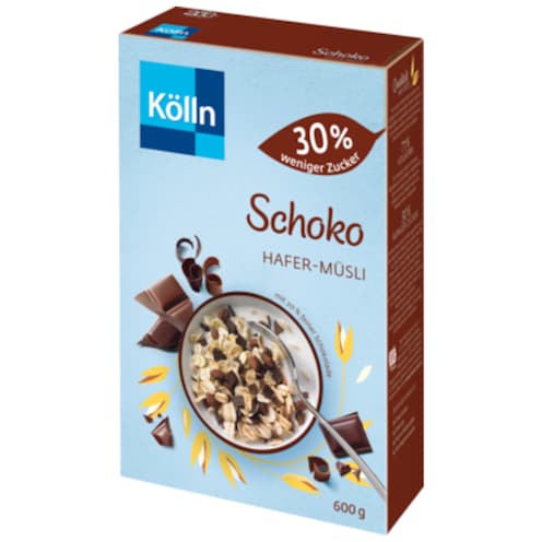 Kölln Schoko Hafer-Müsli 30 % weniger Zucker 600 g